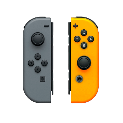Контроллеры Беспроводной Nintendo Switch Joy-Con Neon Orange Grey Б/У - Retromagaz