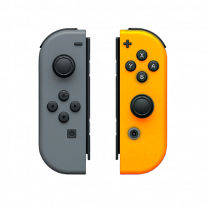 Контроллеры Беспроводной Nintendo Switch Joy-Con Neon Orange Grey Б/У
