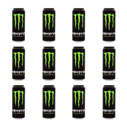 Набір Напій Енергетичний Monster Energy Classic Original 500ml 12шт - Retromagaz