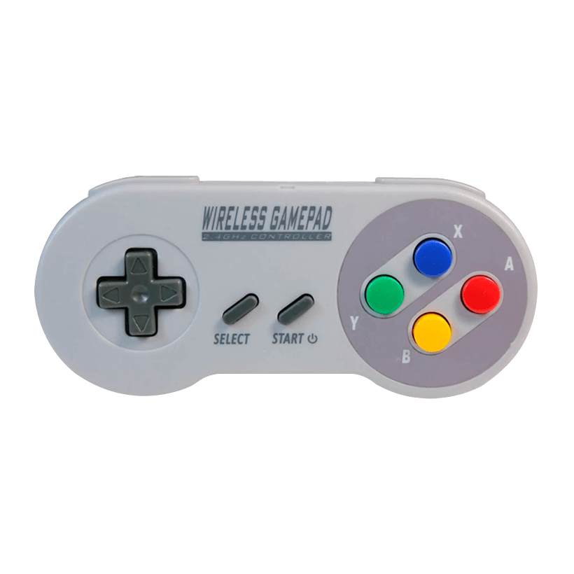 Геймпад Бездротовий RMC SNES Classic Mini Europe Switch PC Android Grey Новий - Retromagaz