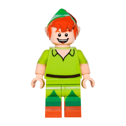 Фигурка Lego Cartoons Disney Peter Pan dis015 1шт Б/У Хороший - Retromagaz
