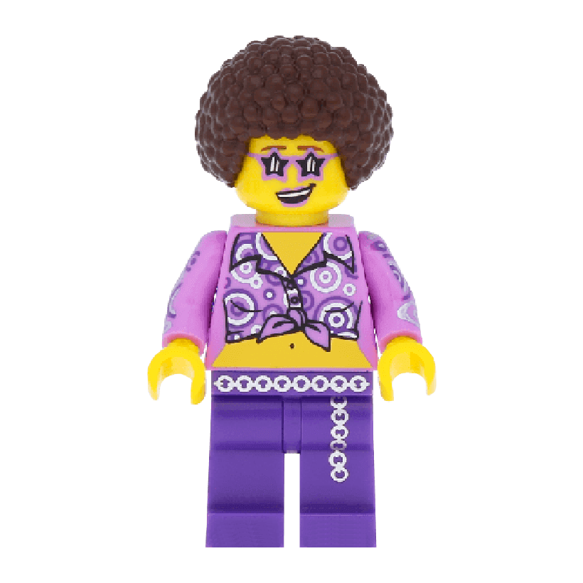 Фігурка Lego Series 13 Disco Diva Collectible Minifigures col207 Б/У - Retromagaz
