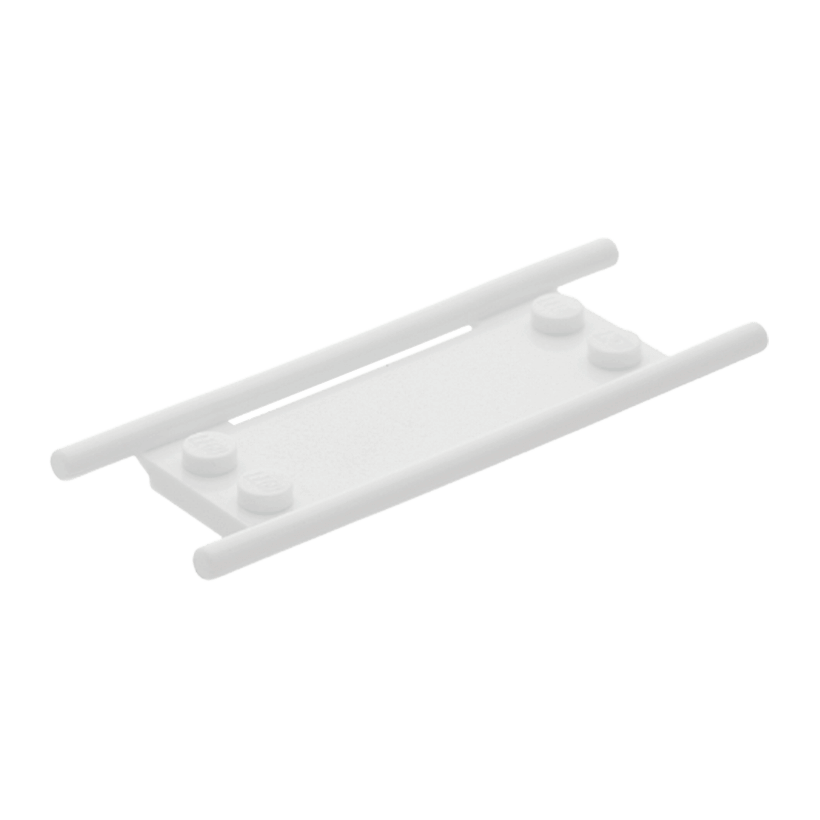 Інше 4шт Lego Stretcher without Bottom Hinges 93140 4622575 White Б/У - Retromagaz