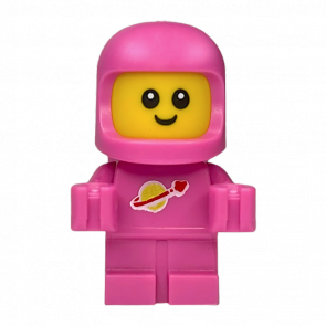 Фигурка Lego Series 26 Spacebaby Classic Space Dark Pink Collectible Minifigures col442 Б/У - Retromagaz