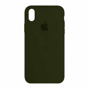 Чехол Силиконовый RMC Apple iPhone XR Army Green