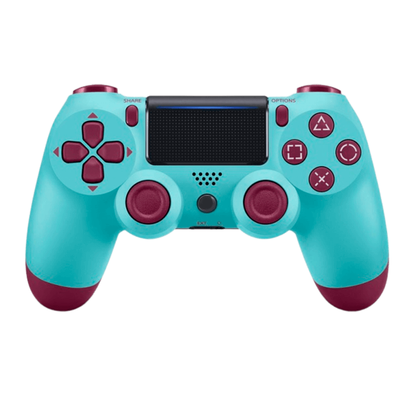 Геймпад Беспроводной RMC PlayStation 4 DoubleShock 4 Berry Blue Б/У - Retromagaz