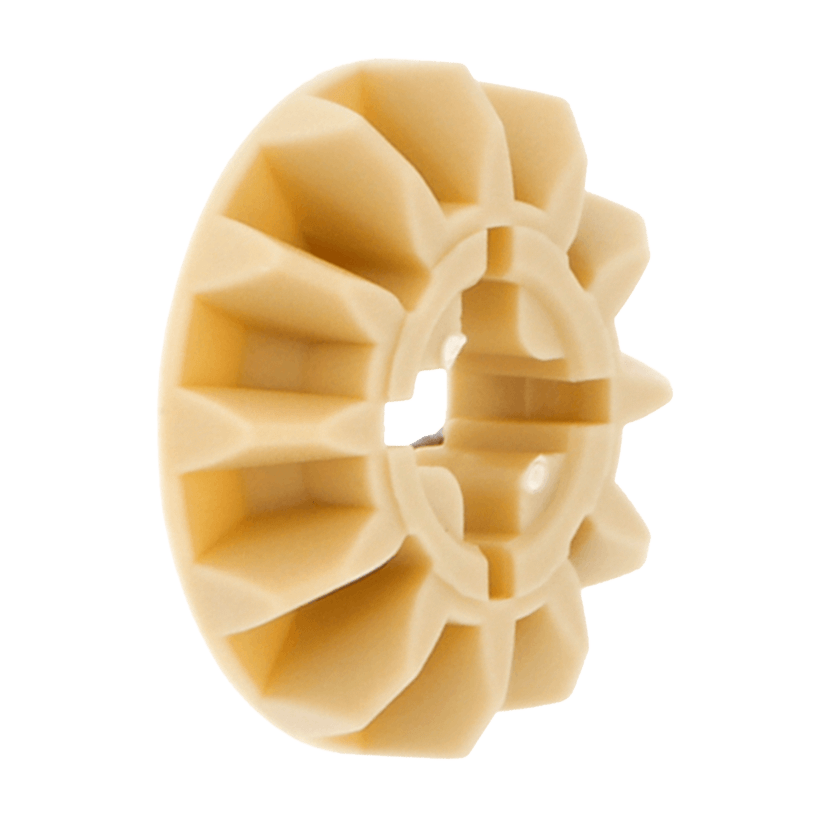 Technic 10шт Lego Шестірня 12 Tooth Bevel 6589 4514556 4565452 Tan Б/У - Retromagaz