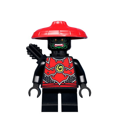 Фигурка Lego Scout Green Face Ninjago Stone Army njo500 1 Б/У - Retromagaz