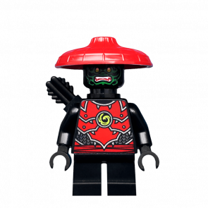 Фигурка Lego Scout Green Face Ninjago Stone Army njo500 1 Б/У