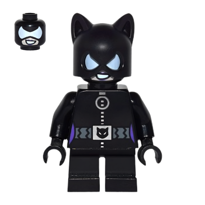 Фигурка Lego DC Catwoman Black Suit Short Legs Super Heroes sh0243 Б/У - Retromagaz