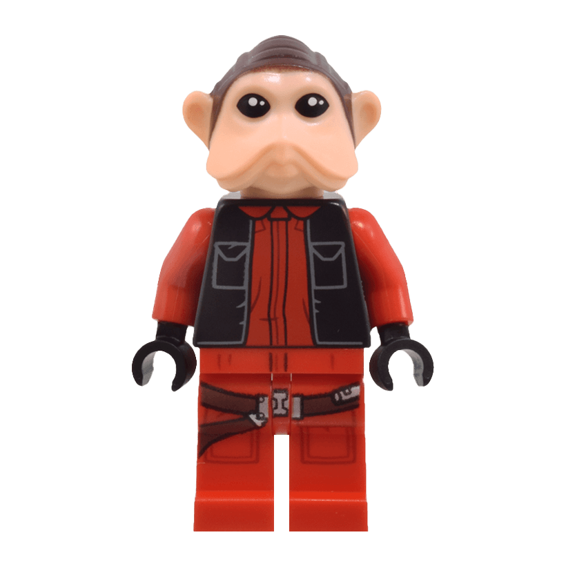 Фігурка Lego Повстанець Nien Nunb 25 Anniversary Star Wars sw1372 75396 Б/У - Retromagaz