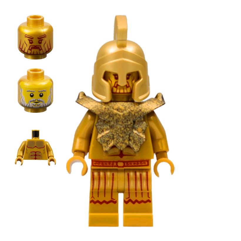 Фігурка Lego Atlantis Statue Temple Poseidon Adventure atl020 7985 Б/У - Retromagaz
