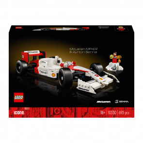 Конструктор Lego McLaren MP4/4 & Ayrton Senna Icons 10330 Новый - Retromagaz