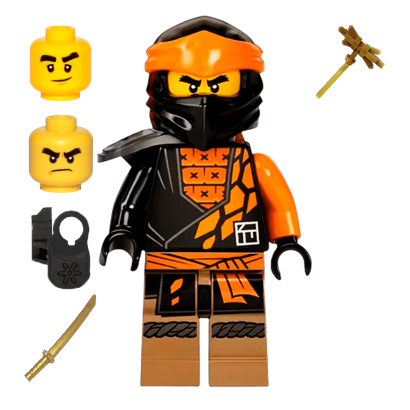 Фигурка Lego Ninja Cole foil pack #10 Ninjago 892290 Новый - Retromagaz