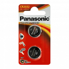 Батарейка Panasonic CR-2032 Lithium 2шт