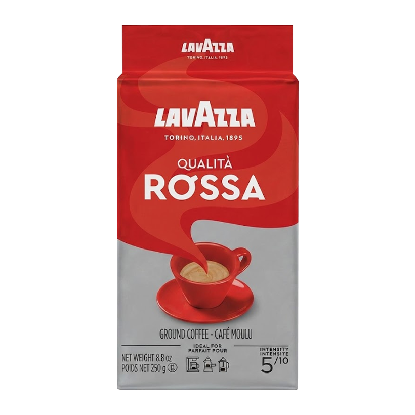 Кофе Молотый Lavazza Qualita Rossa 250g - Retromagaz