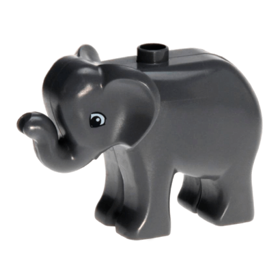Фігурка Lego Elephant Baby Eyes Squared Duplo Animals elephc01pb02 1 4283133 Б/У - Retromagaz