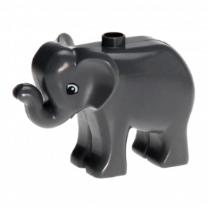 Фигурка Lego Elephant Baby Eyes Squared Duplo Animals elephc01pb02 1 4283133 Б/У - Retromagaz