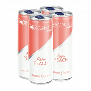 Набір Напій Енергетичний 4шт Red Bull Organics Fizzy Peach 330ml Набір Напій Енергетичний 4шт Red Bull Organics Fizzy Peach 330ml - Retromagaz