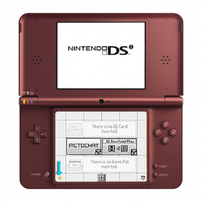 Консоль Nintendo DS i XL Модифицированная 1GB Wine Red + 10 Встроенных Игр Б/У - Retromagaz