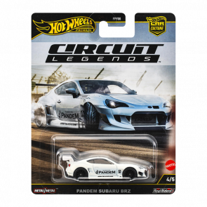 Машинка Premium Hot Wheels Pandem Subaru BRZ Circuit Legends 1:64 JBK64 White Машинка Premium Hot Wheels Pandem Subaru BRZ Circuit Legends 1:64 JBK64 White - Retromagaz