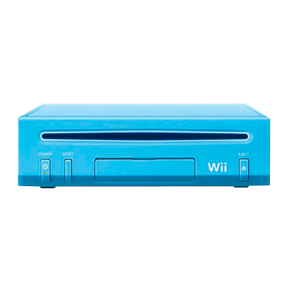 Консоль Nintendo Wii Family Edition RVL-101 Limited Edition Europe Модифицированная 32GB Blue + 10 Встроенных Игр Без Геймпада Б/У - Retromagaz