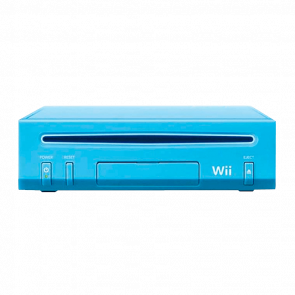 Консоль Nintendo Wii Family Edition RVL-101 Limited Edition Europe Модифікована 32GB Blue + 10 Вбудованих Ігор Без Геймпада Б/У - Retromagaz