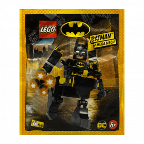 Конструктор Lego Фігурка Batman with Mega Mech Paper Bag Super Heroes 212401 	tlm082 Новий