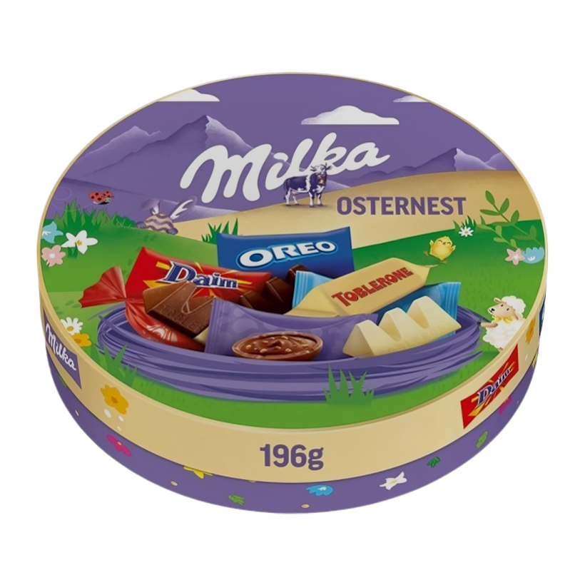 Набор Milka Подарочный Assorted Конфеты и Шоколад 8 Вкусов 196g - Retromagaz