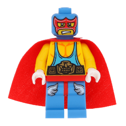 Фігурка Lego Super Wrestler Collectible Minifigures Series 1 col010 Б/У - Retromagaz
