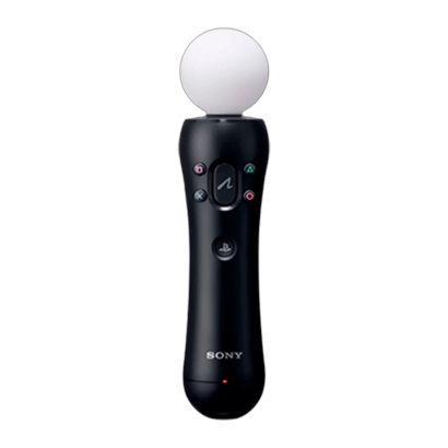 Контролер Бездротовий Sony PlayStation 4 Move Black Б/У - Retromagaz
