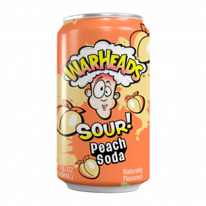 Напій Warheads Sour Peach Soda 330ml