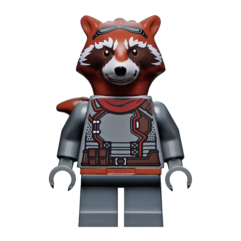 Фигурка Lego Marvel Rocket Raccoon Super Heroes sh0742 Б/У - Retromagaz