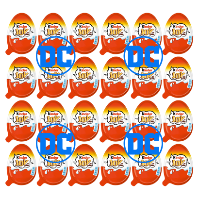 Набір Шоколадне Яйце Kinder Joy Funko Pop! DC Super Heroes 20g 80310891 24шт - Retromagaz
