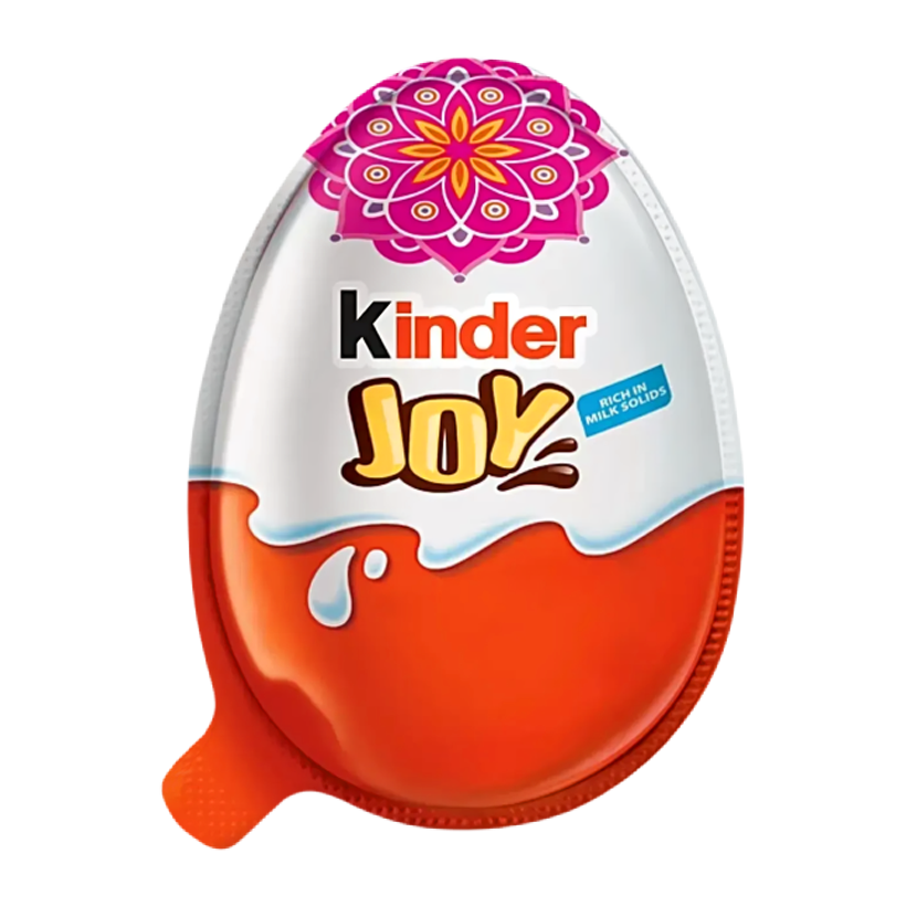 Шоколадное Яйцо Kinder Joy For Girls Festive Edition 20g - Retromagaz
