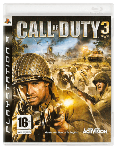 Игра Sony PlayStation 3 Call of Duty 3 Английская Версия Б/У Хороший - Retromagaz