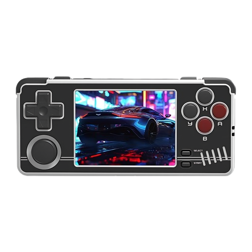 Консоль Miyoo Mini A30 + 10000 Встроенных Игр 64GB Black White 2600 mAh - Retromagaz