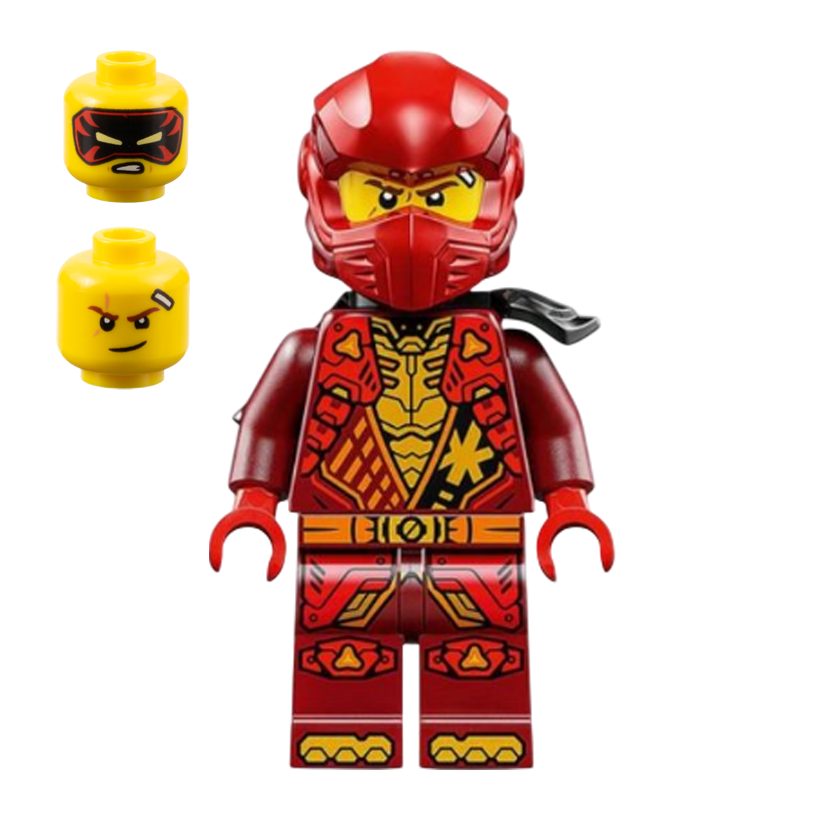 Фігурка Lego Ninja Kai Dragons Rising Tunic with Shoulder Armor Ninjago njo0961 71836 Новий - Retromagaz