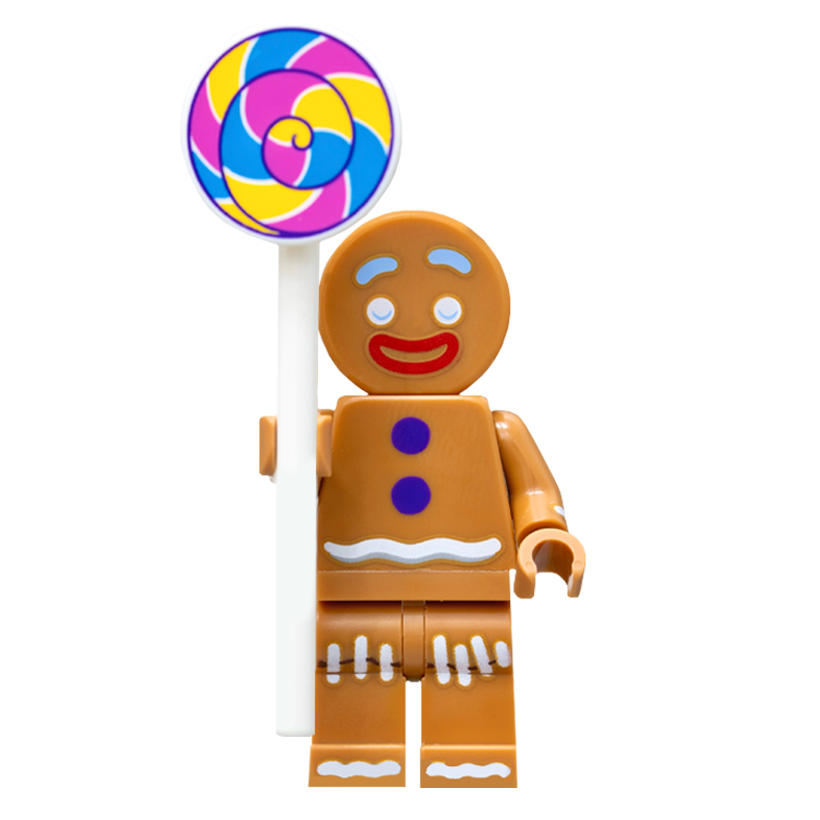 Фігурка Lego Shrek Gingy Cartoons colshr-3 colshr03 71053 Новий - Retromagaz