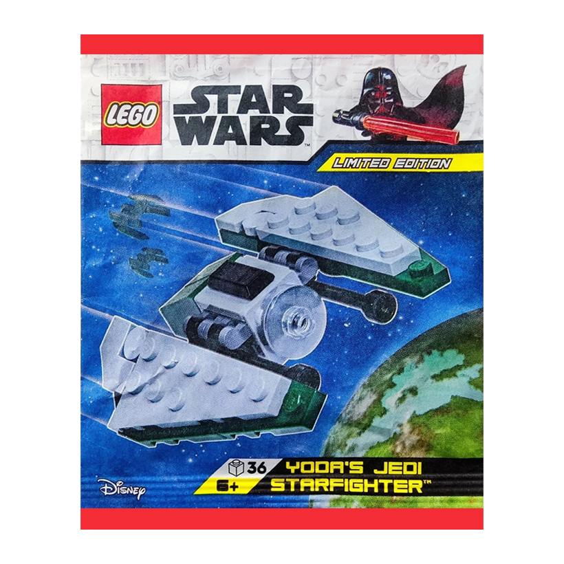 Конструктор Lego Yoda's Jedi Starfighter Paper Bag Star Wars 912312 Новый - Retromagaz
