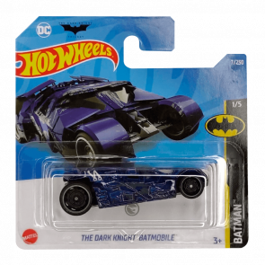 Машинка Базова Hot Wheels DC Batman The Dark Knight Batmobile Treasure Hunts Batman 1:64 HCX94 Dark Blue