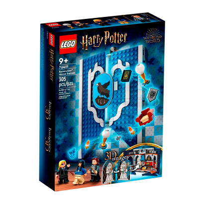 Набор Lego Флаг Общежития Рейвенклов Harry Potter 76411 Новый - Retromagaz
