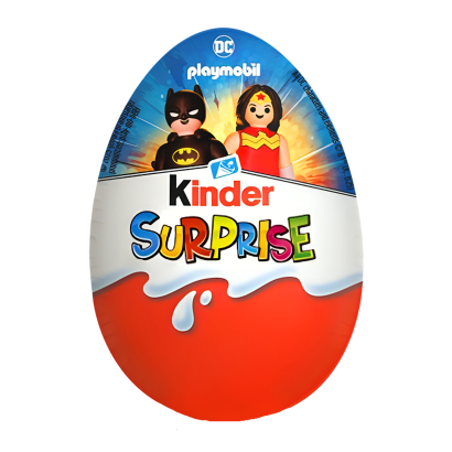 Шоколадне Яйце Kinder Surprise DC x Playmobil 20g - Retromagaz