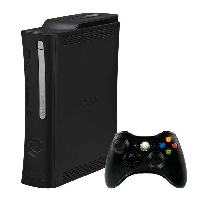 Набор Консоль Microsoft Xbox 360 Jasper Elite Freeboot 120GB Matte Black + 5 Встроенных Игр Б/У  + Геймпад Беспроводной RMC - Retromagaz