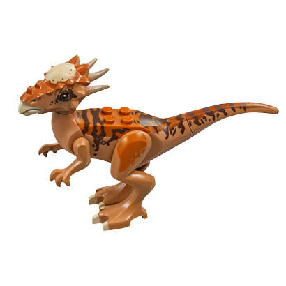 Фигурка Lego Динозавр Stygimoloch with Dark Orange Back and Dark Brown Stripes Animals styg01 75927 Medium Nougat Б/У - Retromagaz