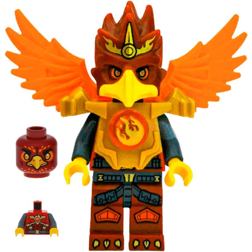 Фигурка Lego Phoenix Tribe Foltrax Legends of Chima loc076 70146 Б/У - Retromagaz