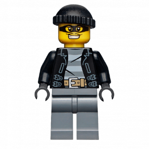 Фигурка Lego 973pb1550 Bandit Male Mask City Police cty0462 1 Б/У