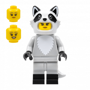 Фігурка Lego Series 22 Raccoon Costume Fan Collectible Minifigures col395 Б/У