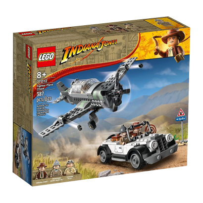 Набір Lego Переслідування на Винищувачі Indiana Jones 77012 Новий - Retromagaz