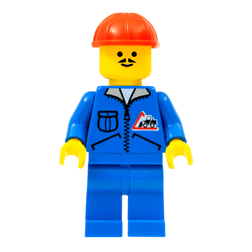 Фигурка Lego Construction 973px122 Bulldozer Logo City jbl002 Б/У - Retromagaz